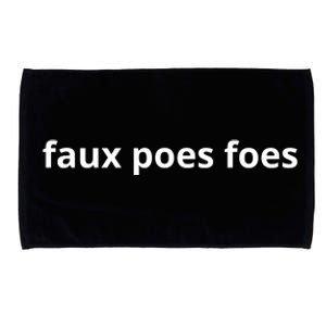 Faux Poes Foes Funny Babette Ate Oatmeal Microfiber Hand Towel