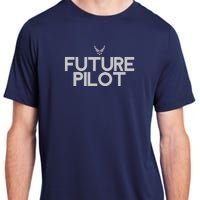 Future Pilot For Men Women Kids Student 4th Of July Adult ChromaSoft Performance T-Shirt