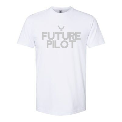 Future Pilot For Men Women Kids Student 4th Of July Softstyle® CVC T-Shirt