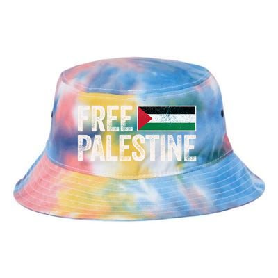 Free Palestine Free Gaza Gift Tie Dye Newport Bucket Hat