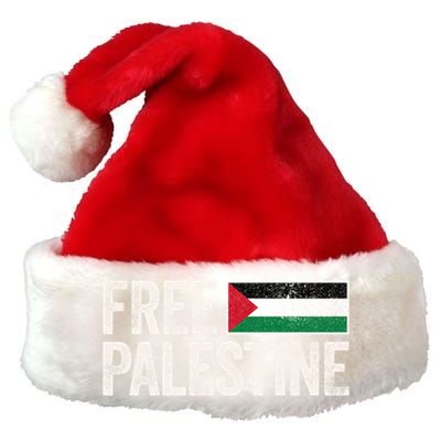 Free Palestine Free Gaza Gift Premium Christmas Santa Hat