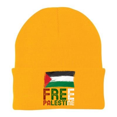 Free Palestine Flag Arabic Free Gaza Palestinian Flag Gift Knit Cap Winter Beanie