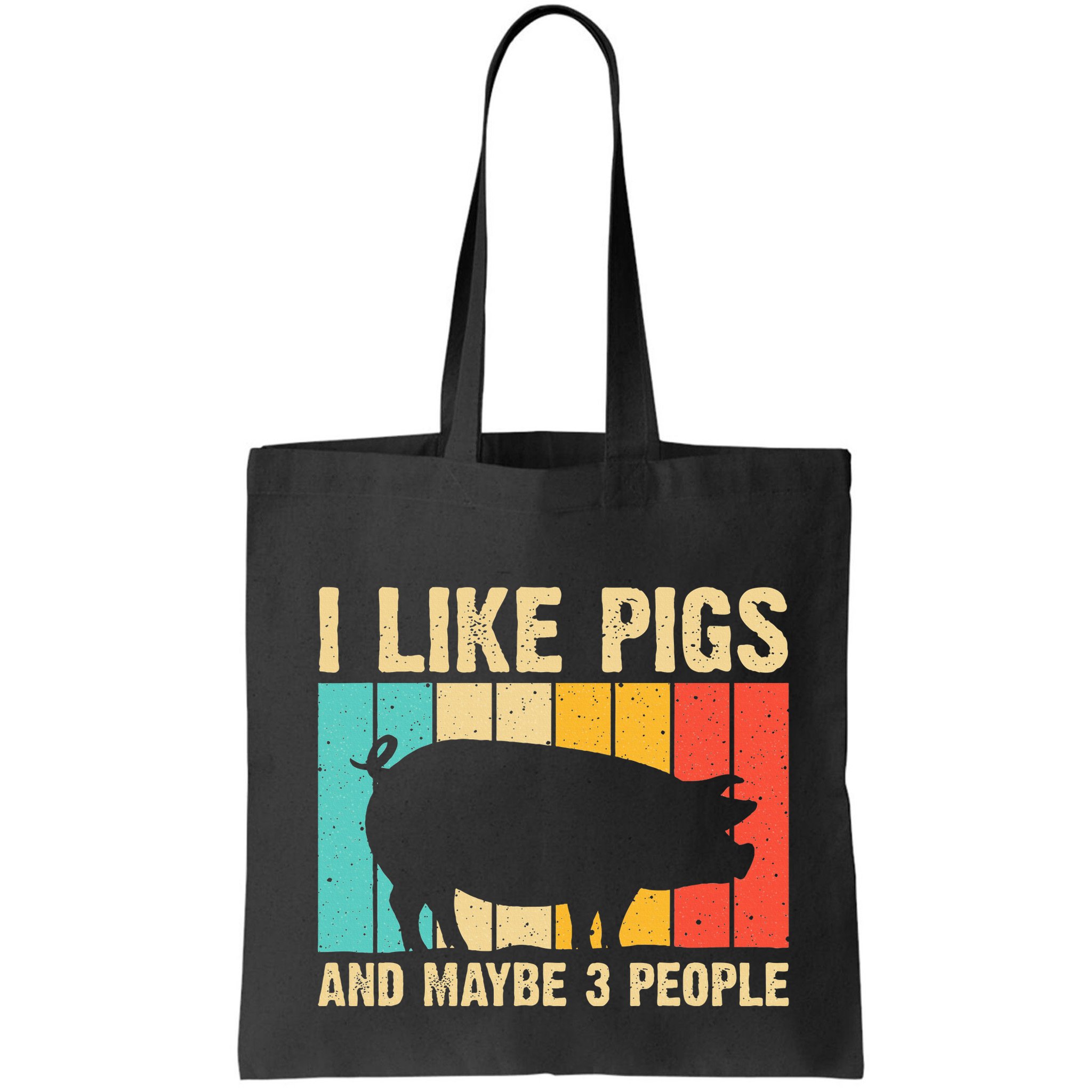 Funny Pig Farm Animal Swine Vintage Pig Lovers Bag