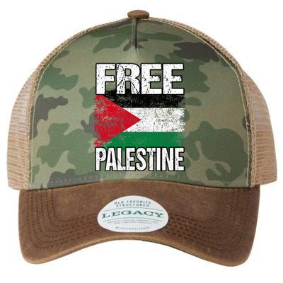 Free Palestine Legacy Tie Dye Trucker Hat