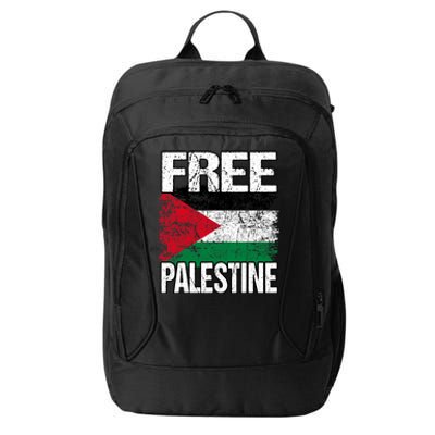 Free Palestine City Backpack