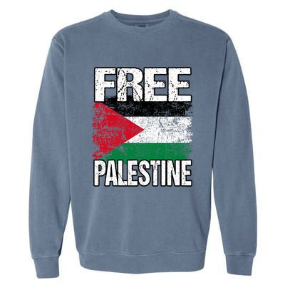 Free Palestine Garment-Dyed Sweatshirt