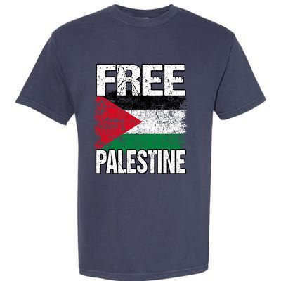 Free Palestine Garment-Dyed Heavyweight T-Shirt