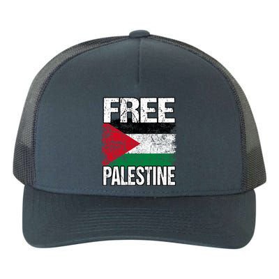 Free Palestine Yupoong Adult 5-Panel Trucker Hat