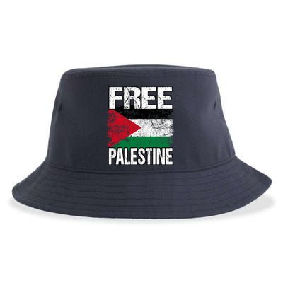 Free Palestine Sustainable Bucket Hat