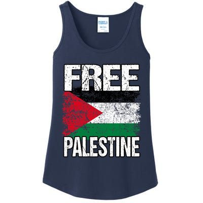 Free Palestine Ladies Essential Tank