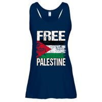 Free Palestine Ladies Essential Flowy Tank