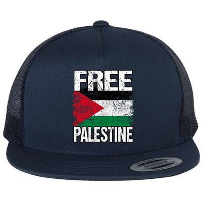 Free Palestine Flat Bill Trucker Hat