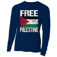 Free Palestine Cooling Performance Long Sleeve Crew