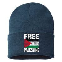 Free Palestine Sustainable Knit Beanie