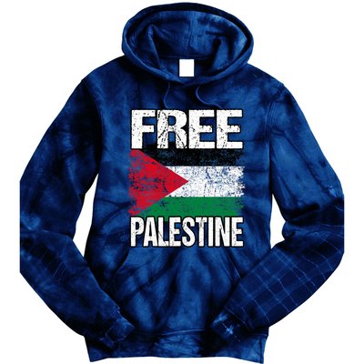 Free Palestine Tie Dye Hoodie