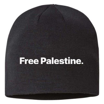 Free Palestine Sustainable Beanie