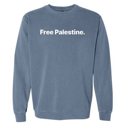 Free Palestine Garment-Dyed Sweatshirt