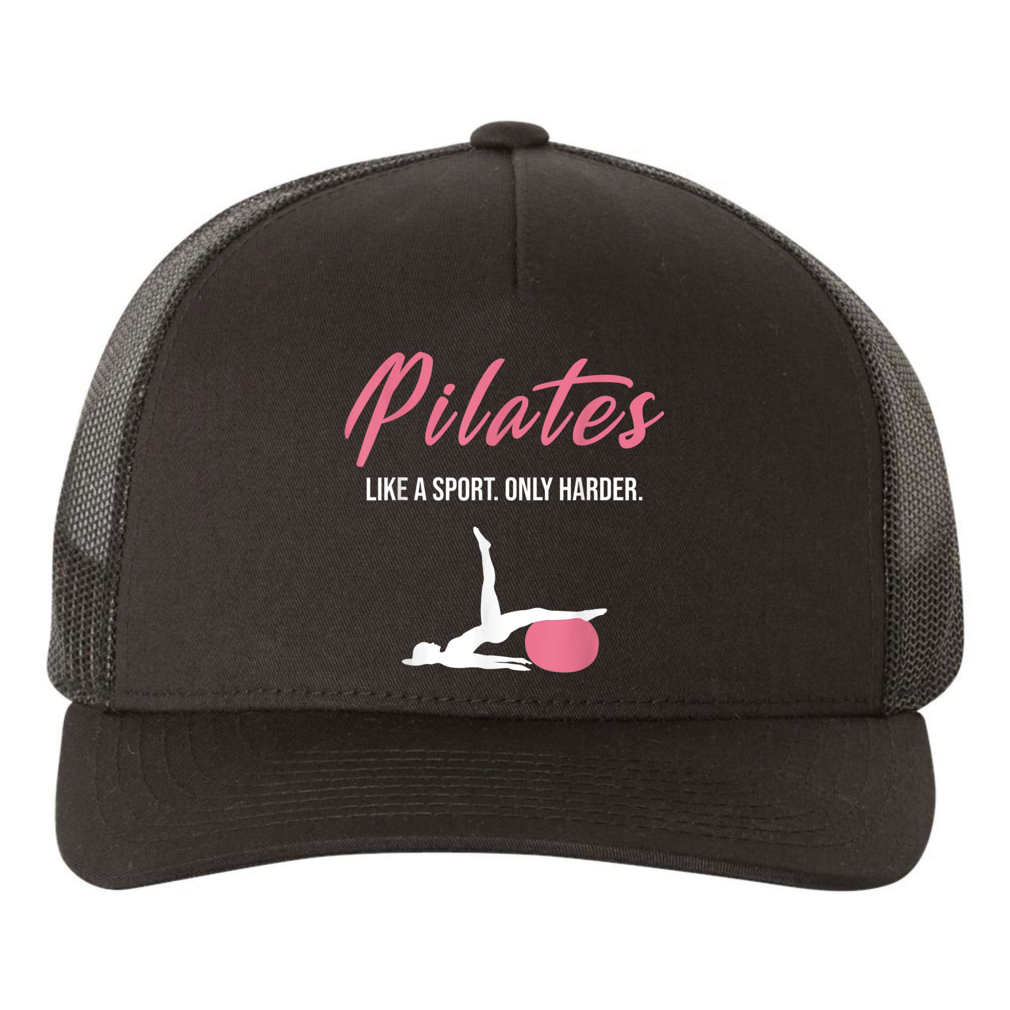 Funny Pilates For Pilates Lovers Coaches & Trainers Yupoong Adult 5-Panel Trucker Hat