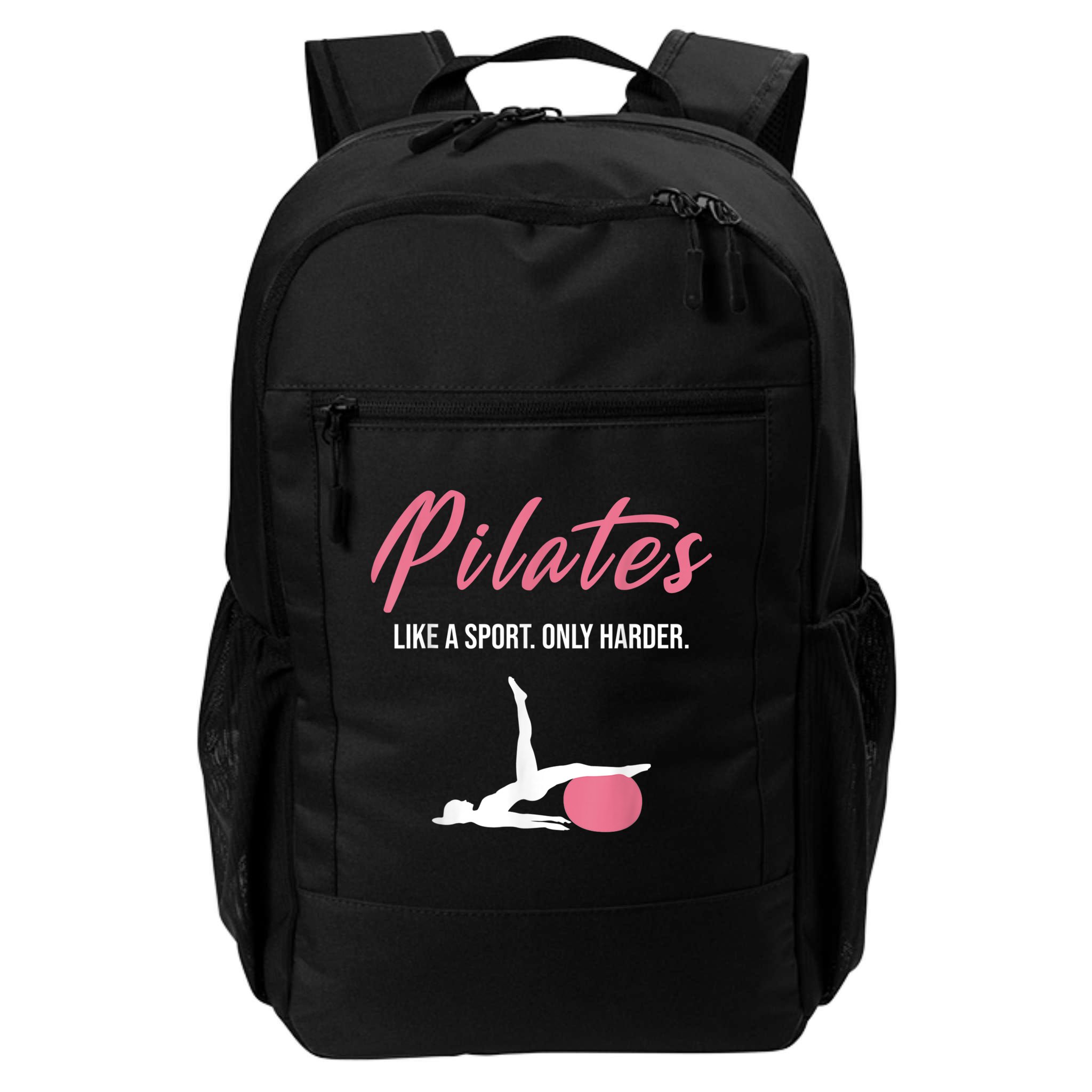 Funny Pilates For Pilates Lovers Coaches & Trainers Backpack