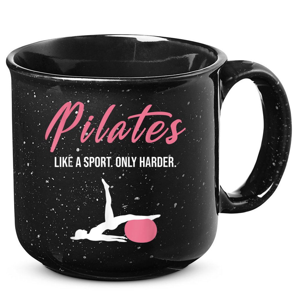 Funny Pilates For Pilates Lovers Coaches & Trainers 15oz Campfire Ceramic Mug