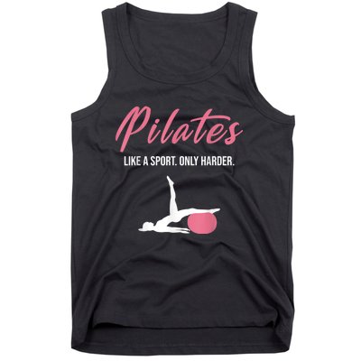 Funny Pilates For Pilates Lovers Coaches & Trainers Tank Top