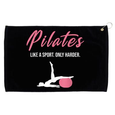 Funny Pilates For Pilates Lovers Coaches & Trainers Grommeted Golf Towel