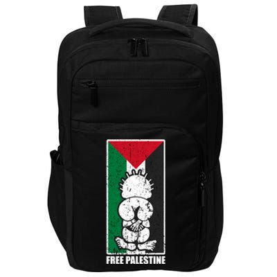 Free Palestine Flag Hanthala Gaza Save Sheikh Jarrah Gift Impact Tech Backpack