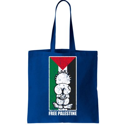 Free Palestine Flag Hanthala Gaza Save Sheikh Jarrah Gift Tote Bag