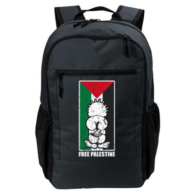 Free Palestine Flag Hanthala Gaza Save Sheikh Jarrah Gift Daily Commute Backpack