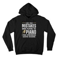 Funny Piano For Men Women Music Lovers Musician Piano Player Hoodie