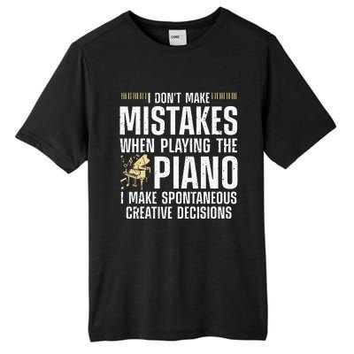 Funny Piano For Men Women Music Lovers Musician Piano Player Tall Fusion ChromaSoft Performance T-Shirt