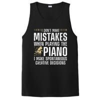 Funny Piano For Men Women Music Lovers Musician Piano Player PosiCharge Competitor Tank