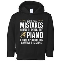 Funny Piano For Men Women Music Lovers Musician Piano Player Toddler Hoodie