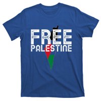 Free Palestine Flag Arabic Free Gaza Palestinian Flag Funny Gift T-Shirt