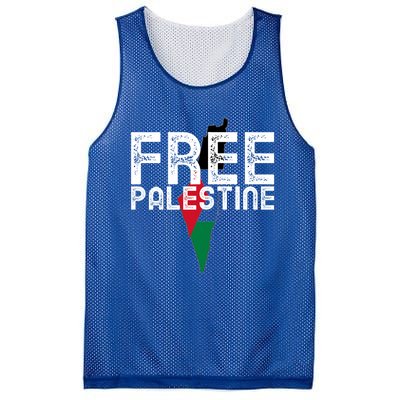 Free Palestine Flag Arabic Free Gaza Palestinian Flag Funny Gift Mesh Reversible Basketball Jersey Tank