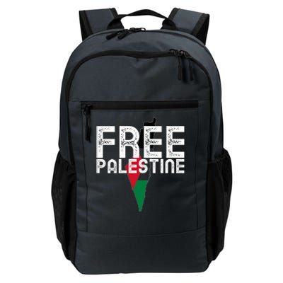 Free Palestine Flag Arabic Free Gaza Palestinian Flag Funny Gift Daily Commute Backpack