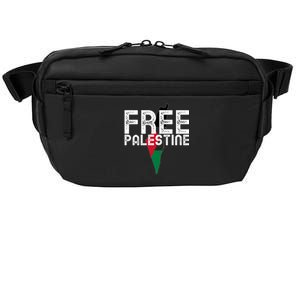 Free Palestine Flag Arabic Free Gaza Palestinian Flag Funny Gift Crossbody Pack