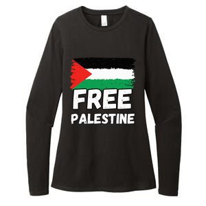 Free Palestine Flag  Womens CVC Long Sleeve Shirt