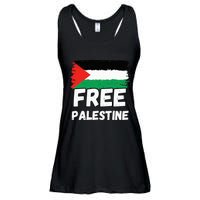 Free Palestine Flag  Ladies Essential Flowy Tank