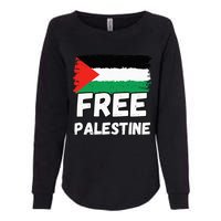 Free Palestine Flag  Womens California Wash Sweatshirt