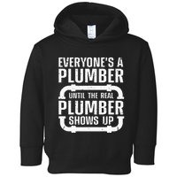 Funny Plumber For Wo Plumbers Pipefitter Steamfitter Toddler Hoodie