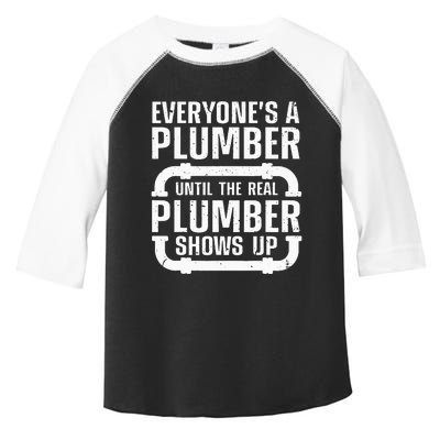 Funny Plumber For Wo Plumbers Pipefitter Steamfitter Toddler Fine Jersey T-Shirt