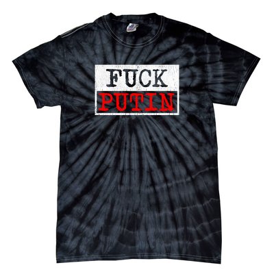 Fuck Putin Tie-Dye T-Shirt