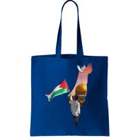 Free Palestine Flag Save Gaza Al Aqsa Mosque Jerusalem Cute Gift Tote Bag