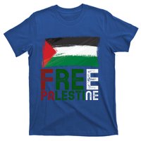 Free Palestine Flag Arabic Free Gaza Palestinian Flag Gift T-Shirt