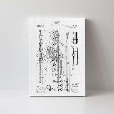 Flute Patent Canvas