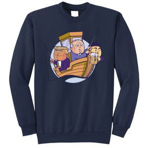 Fishing Presidents Funny Sweatshirt