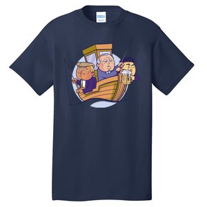 Fishing Presidents Funny Tall T-Shirt