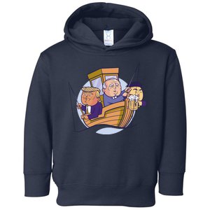 Fishing Presidents Funny Toddler Hoodie