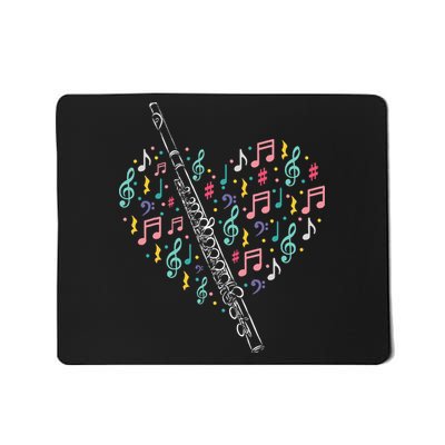 Flute Player Flutist Marching Band Music Lover Musician Mousepad